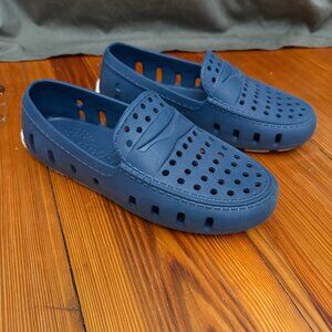 Boys Blue Floafers, Size 3